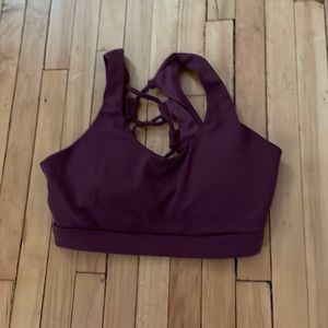 Buffbunny Charis Sports Bra in Windsor Wine